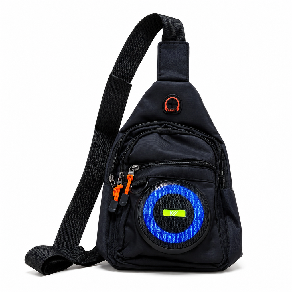 Bolso Bluetooth Multifuncional con Parlante LED